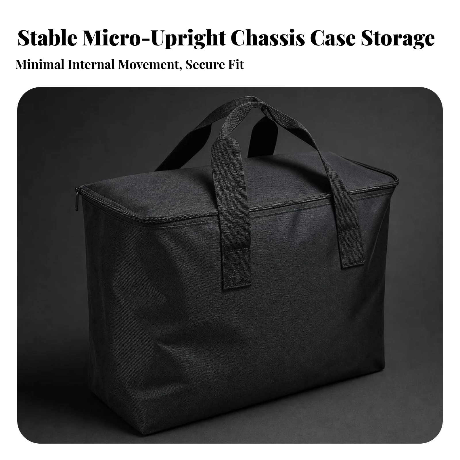 Desktop Computer Storage Bag Organized Desktop Computer Carrying Case Carry Tote Bag Portable Heavy-Duty for Gamers, Moving