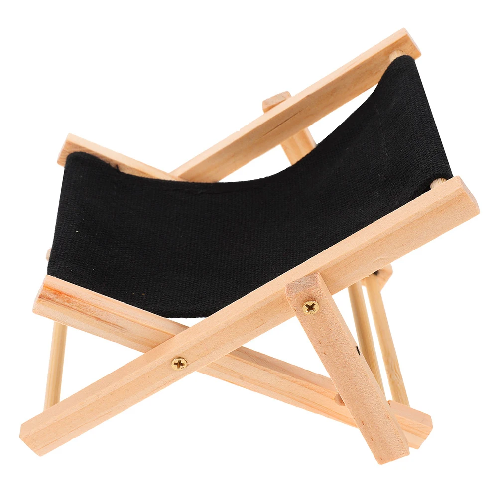 

Beach Chair Phone Holder Cute Stand Desktop Rack Decoration Cell Foldable Cellphone