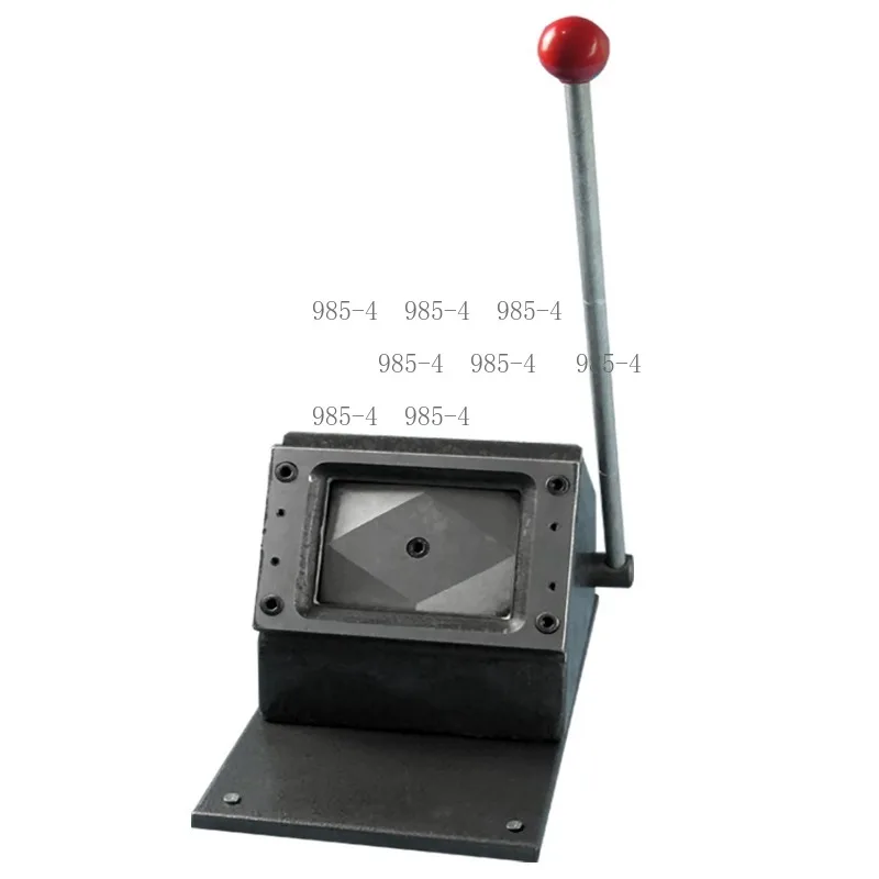 Manual Card Punching Cutter Machine, 86*54 Size Rounded Corner Design for PVC Card and Driving License Trimming