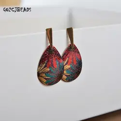 Ethnic Style Earrings Bohemian Alloy Earrings Women Metal Tassel Long Earring Women Girls Jewelry Fashion Punk