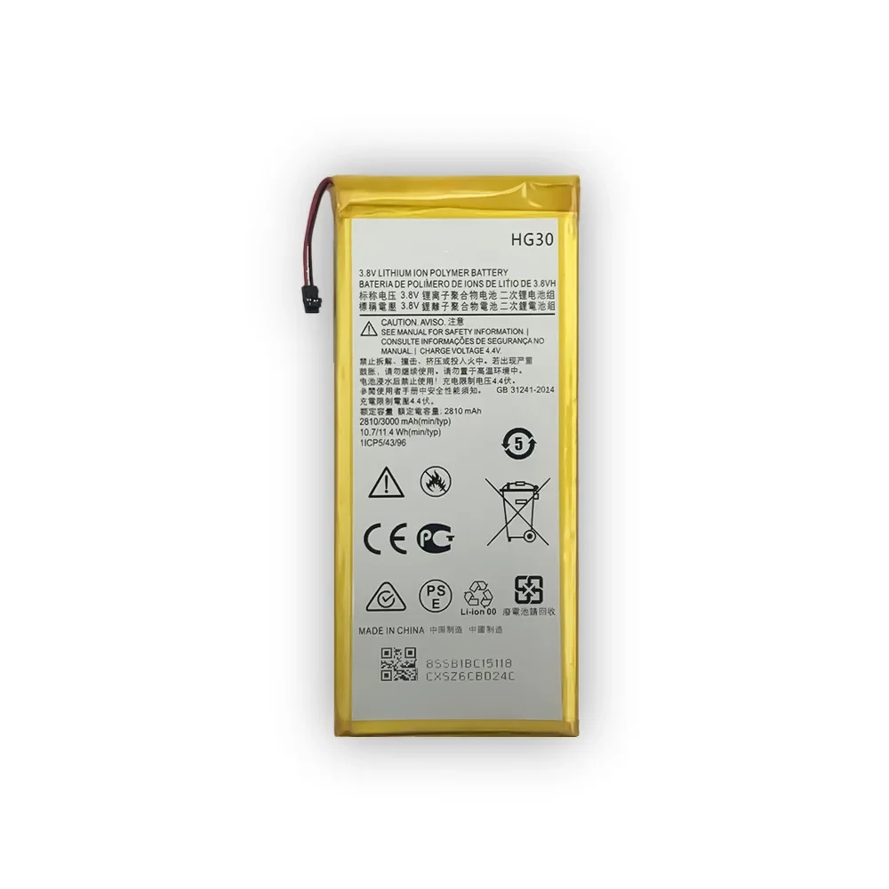 HG30 BATTERY FOR Motorola Moto XT1794 XT1792 G6 XT1925 G5SPlus XT1791 XT1795 XT1805 XT1803 G6 Original Capacity PHONE Bateria