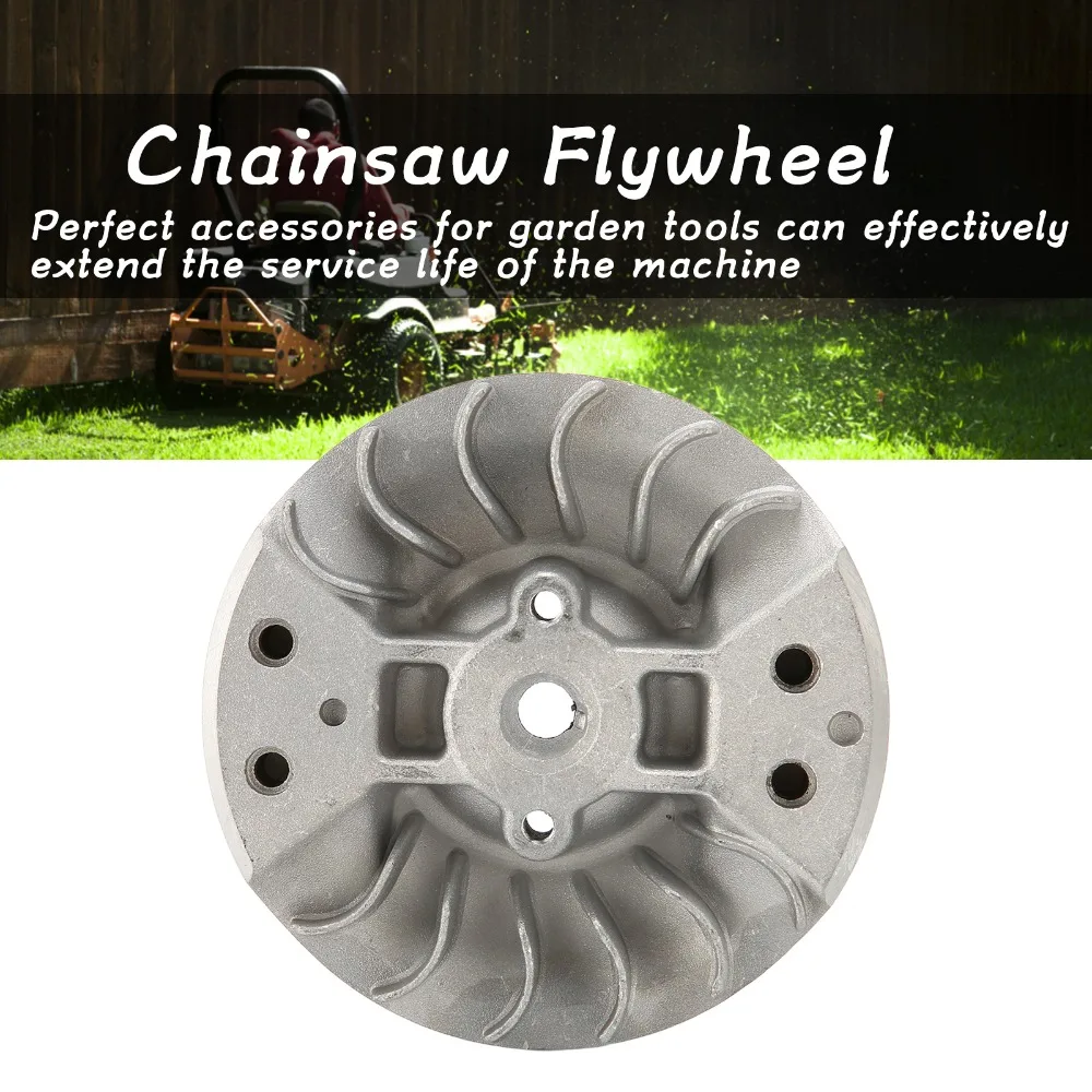 Aluminium Alloy Chainsaw Flywheel Compact Replacement Flywheel for STIHL Hs81r, Hs81t, Hs86r, Hs86t Hedge Trimmer