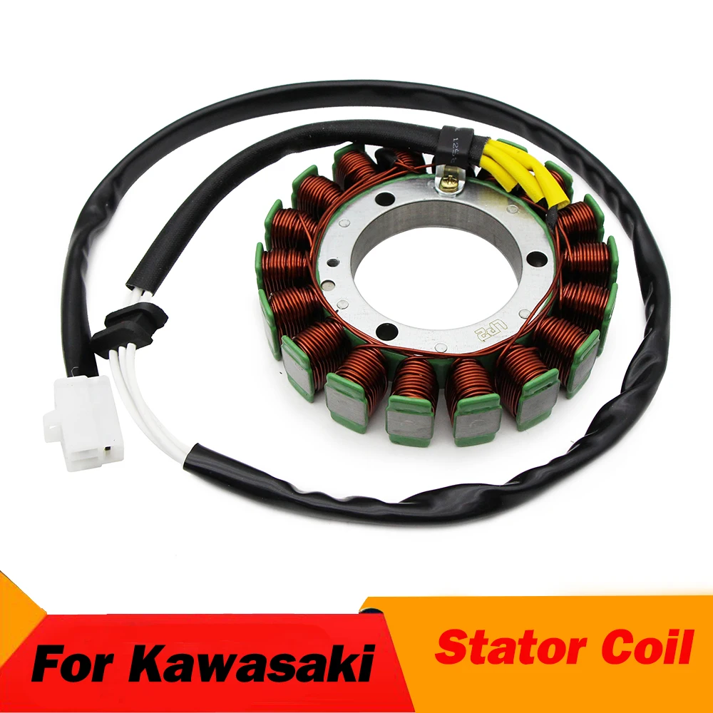 

Motorcycle Generator Magneto Stator Coil For Kawasaki 21003-1348 21003-1384 EJ400 W400 Special Edition W400 EJ650 W650