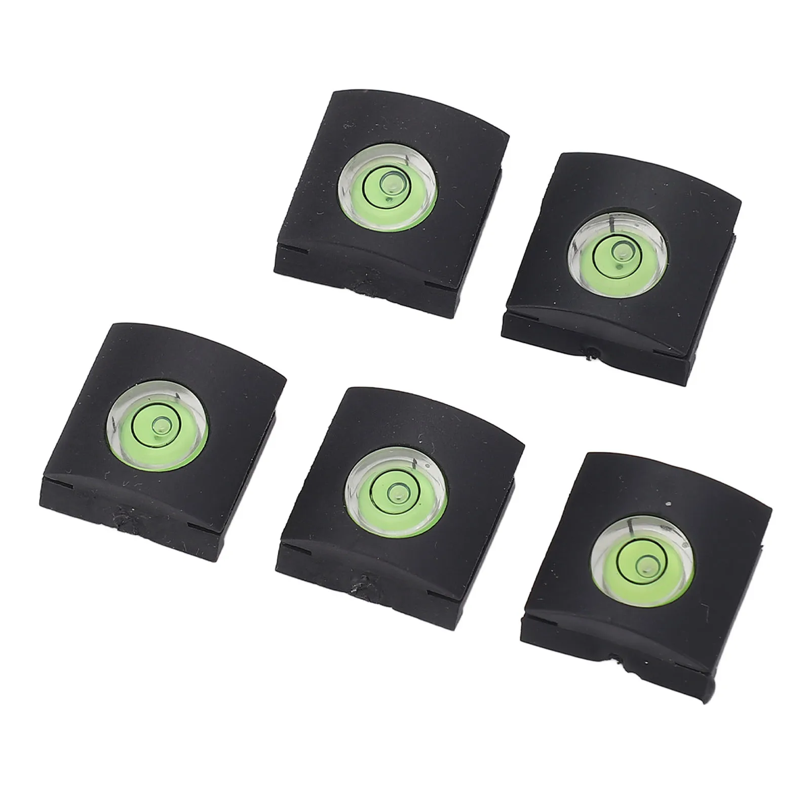 5PCS Camera Hot Shoe Cover with Bubble Level Universal Spirit Level Hot Shoe Cap Dustproof for DSLR Cameras new