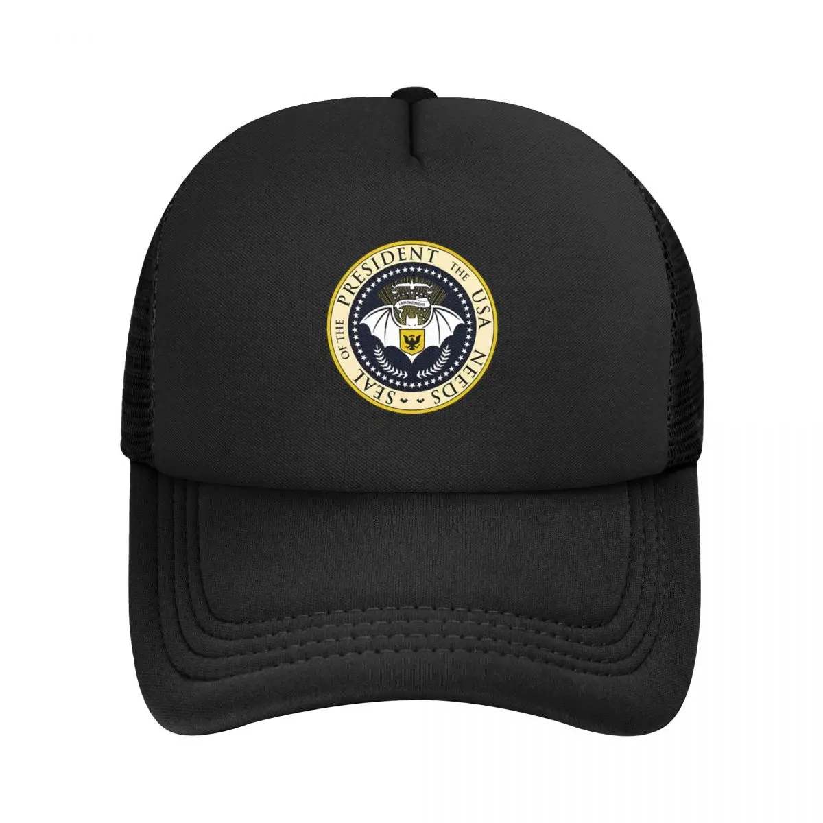 The President Seal The USA Needs Mesh Baseball Cap Adult Hip-Hop Sun Hat Adjustable Snapback Caps Dad Hat Summer Trucker Hats