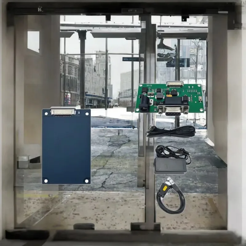 CHAFON Adjustable UHF RFID Reader Module ISO 18000-6C Aluminum 30dbm 0-15m E710 with One Antenna Port Frequency 860-960MHz
