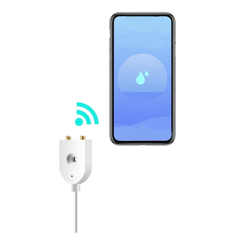 

Датчик сигнализации FORW-Water, Wi-Fi, детектор утечки воды, оповещения об утечке воды при переполнении, удаленный монитор, уведомления об утечке