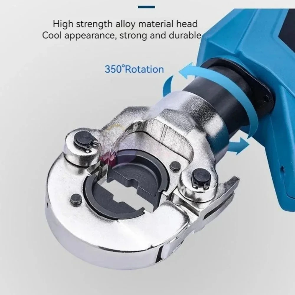 EZ-300/ EZ-400 DC 18V/4Ah  Rechargeable Hydraulic Pliers Crimping Pliers Charging Crimping Tools