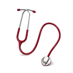 Deluxe Medical Cardiology Doctor Estetoscopio Professional Master Heart Rate Diagnosis Cute Stethoscope for Nurse Student Vet