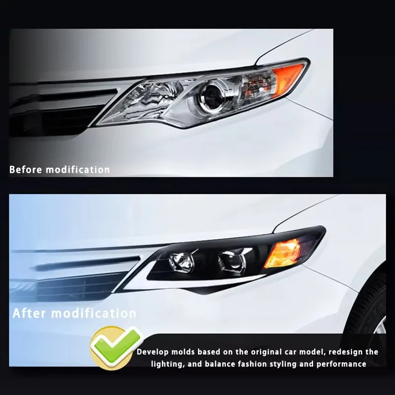 Left Right Fog Lamp LED Daytime Light Front LED Headlamp Assembly Wide Light Corner Lamp