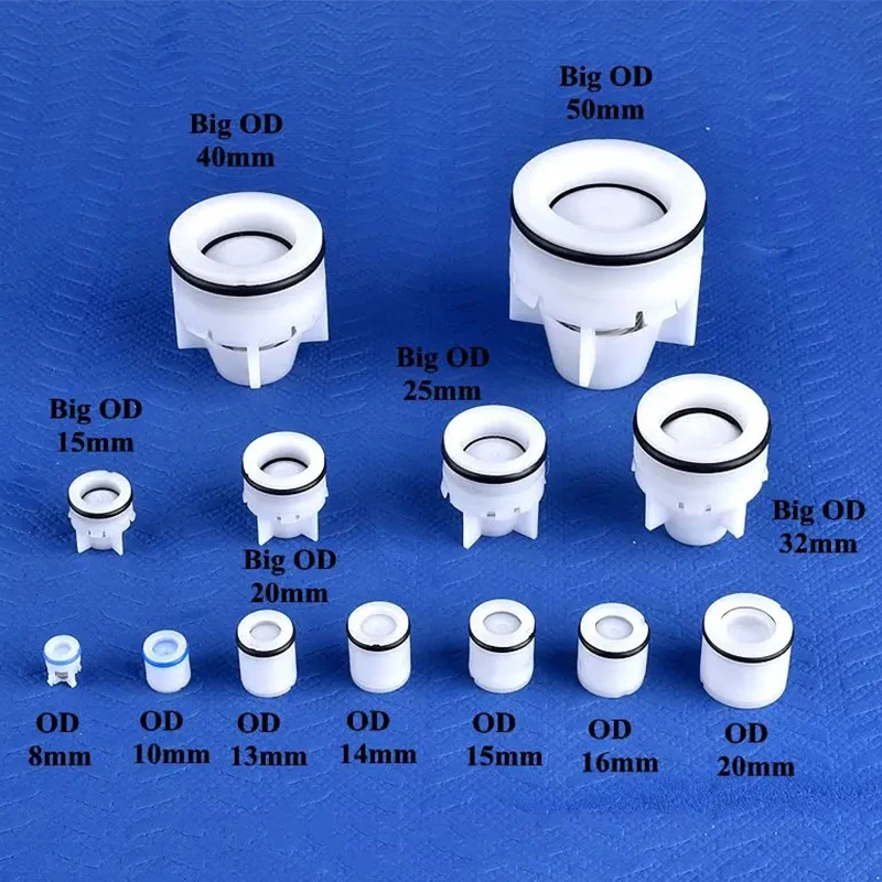 1 ~ 10 sztuk 8 ~ 50mm wtykowy plastikowy zawór zwrotny sprężyna zwrotna zawór wodomierza zawór antypoślizgowy jednokierunkowe złącze kontroli wody