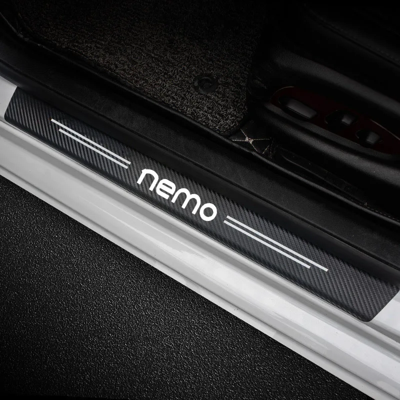 Car Door Sill Stickers Accessories Trunk Bumper Guard Decals Anti Scratch Sticker Tape For Citroen NEMO Auto Accessories