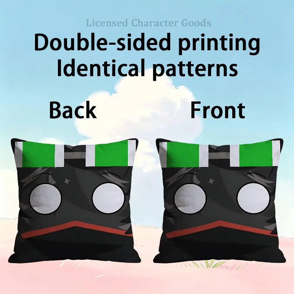 V-Verity x M-Mob Double Sided Print Soft Throw Pillow Cover Washable RV Camper Interior No Insert