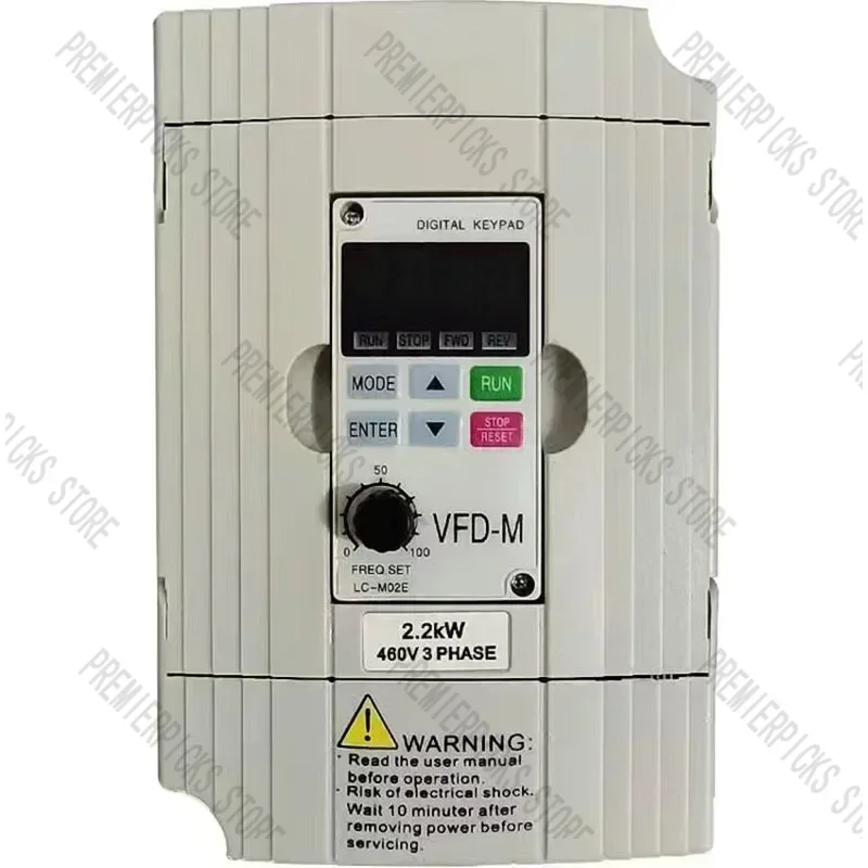 

NEW VFD-M Series Ultra Low Noise Mini Three Phase VFD022M43B 2.2KW 380V 460V Inverter