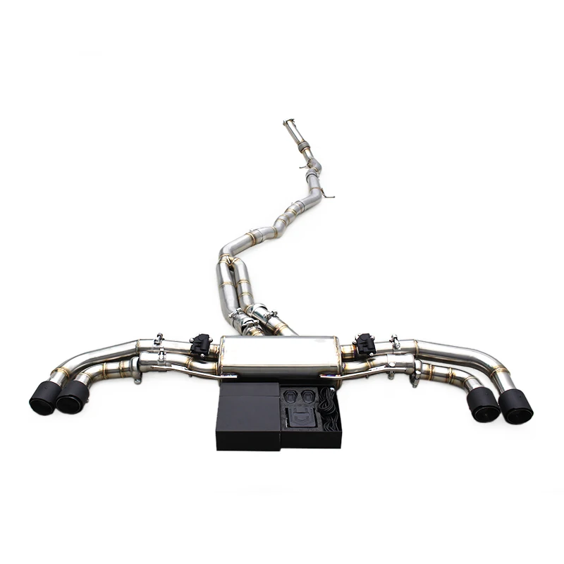 

YD Exhaust Catback With Front Pipe For Audi Q8 2.0T/3.0T 2019-2024 Stainless Steel Muffler Exhaust Pipe Valved Exhaust System