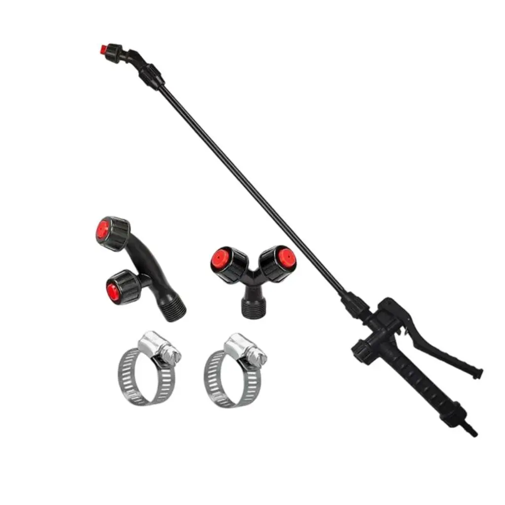 Sprayer Wand Extension Metal Manual Watering Spray Rod for Gardening Car Washing Lawn Irrigation Accessory
