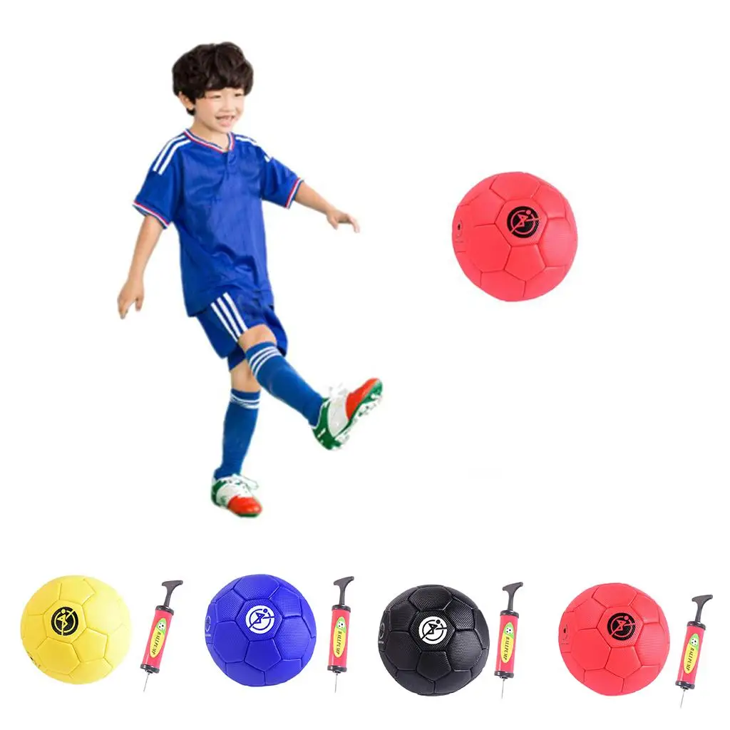 

Kids Soccer Ball Size 2 with Pump for Match Excercise Training Performance Toy, 5.5inch