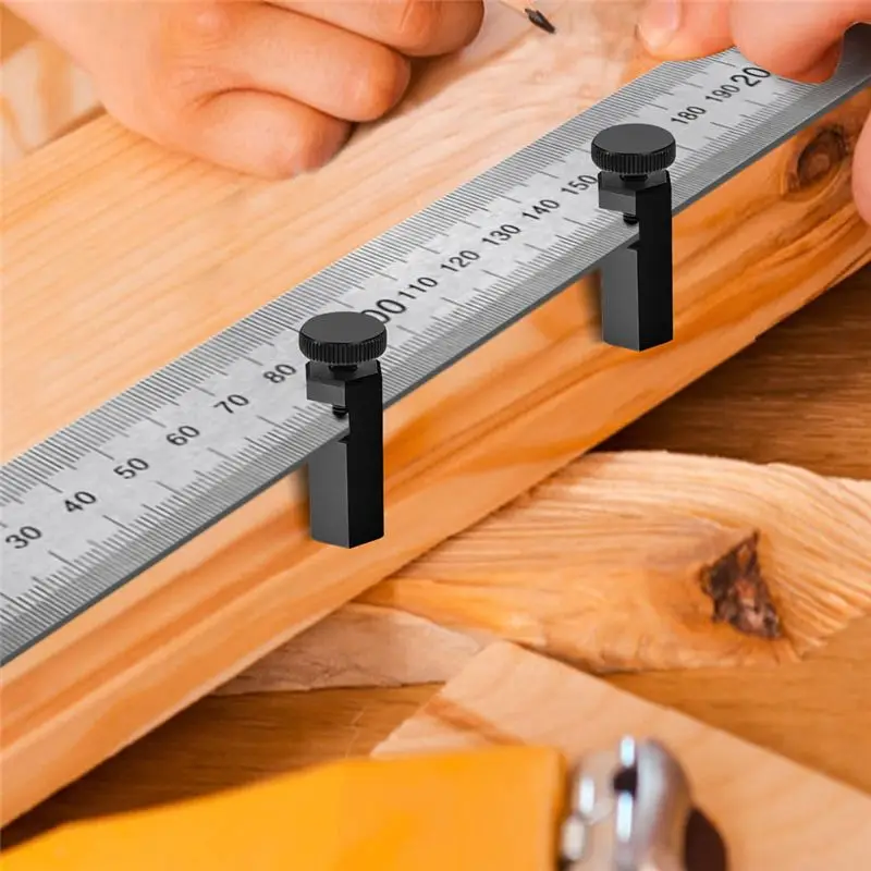 Tall Stair Gauges for Framing Square,with Holder and Carabiner AC79