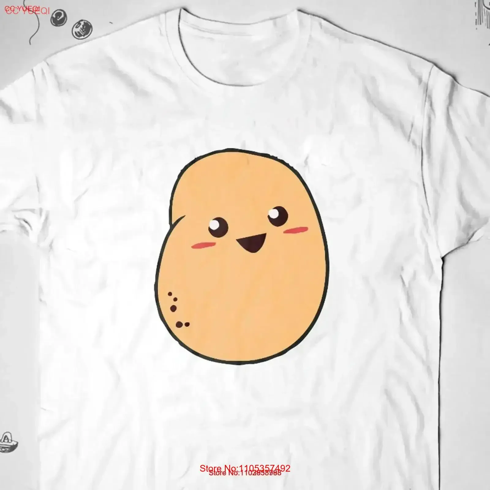 Potato shirt for Women Girl Men T Kawaii Vegan tee Kind Funny Lady Vegetarian Vegetable Cute Farm vintage Washed Casual