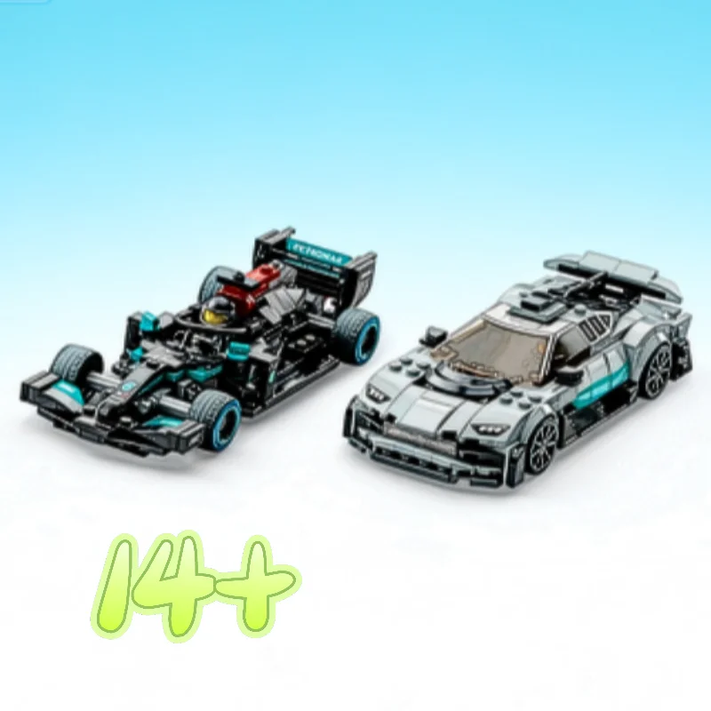 

In Stock Good Sales Super Race Building Series Race Car Model For Boys Kids Birthday Gifts And Toy New Year Presents