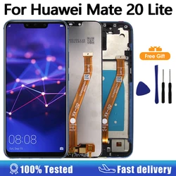 Écran tactile LCD de remplacement, pour Huawei Mate 20 Lite AL00 LX1 LX2 LX3