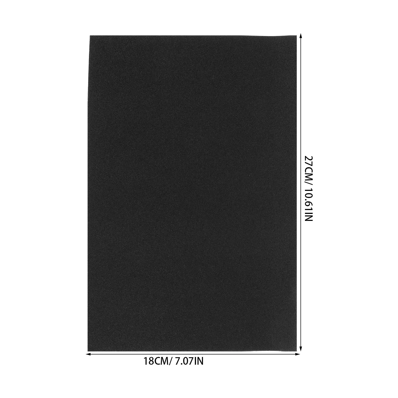 10pcs Sand Paper For Art Black Sandpaper Sheets Drawing Pad Sand Painting Craft Scrapbook Oil Pastel Paper Fine Art