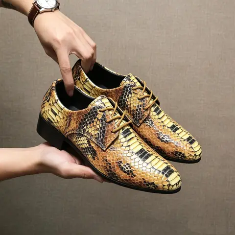 Leather Shoes Dress Outdoor Mens Leather Dress Oxfords Shoes Hot-selling Male Casual Shoes Sneakers Classic Male Derby Shoes Formal Dress Footwear