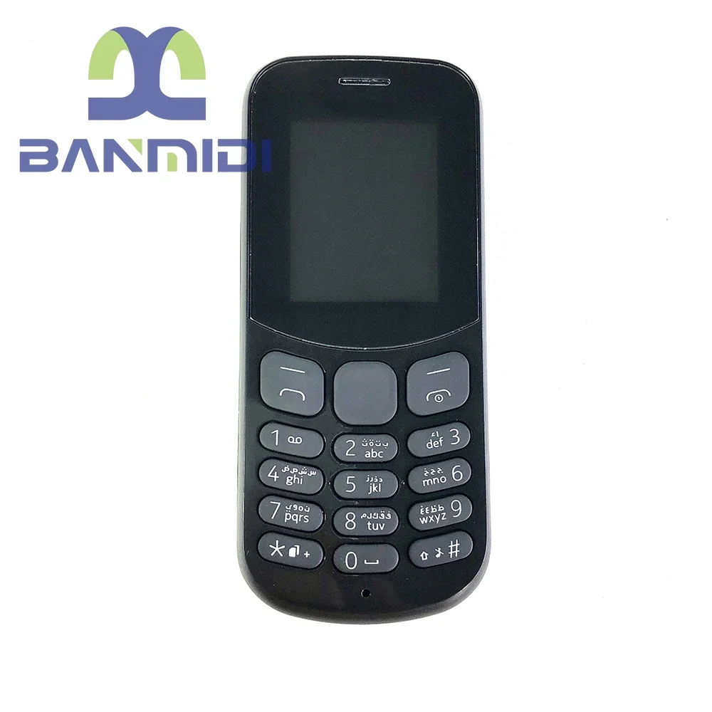 Original 130 Dual-SIM Unlocked Mobile Phone 2G GSM 900/1800 English Arabic Russian Keyboard 2017 Version Cellphone