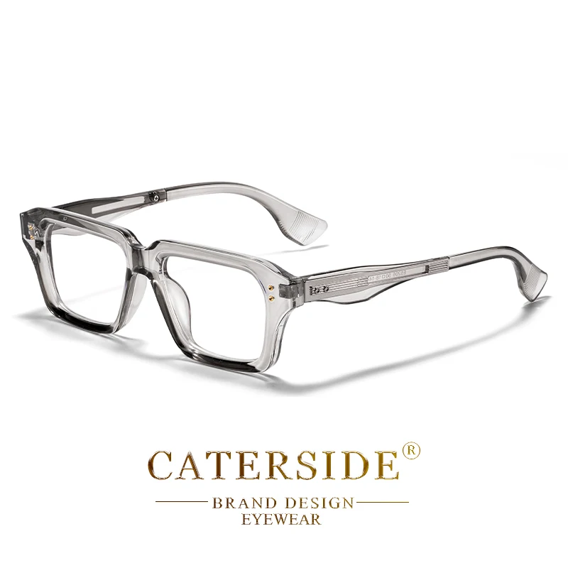 CATERSIDE Neue Vintage männer Optische Brillen Rahmen Marke Einzigartige Tempel Design Luxuriöse frauen Anti Blau Licht Lesebrille – Detail 13