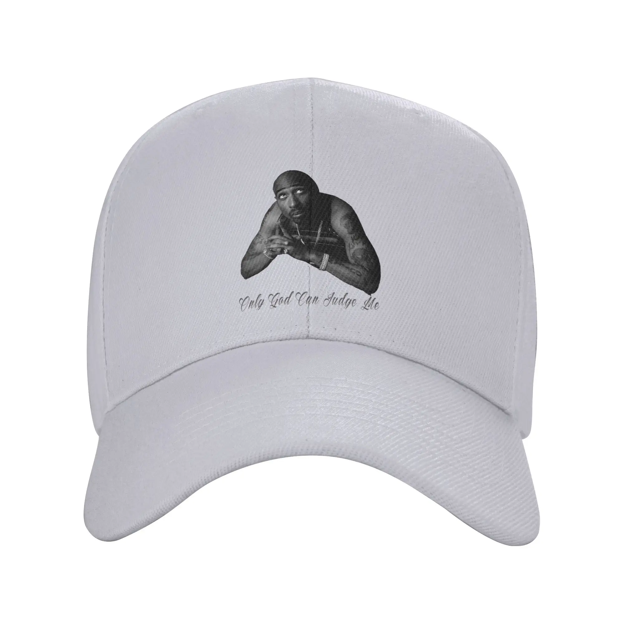 2Pac Thug Life Tupac Shakur Trendy Baseball Cap Street Stroll Solid Color Hip Hop Cap