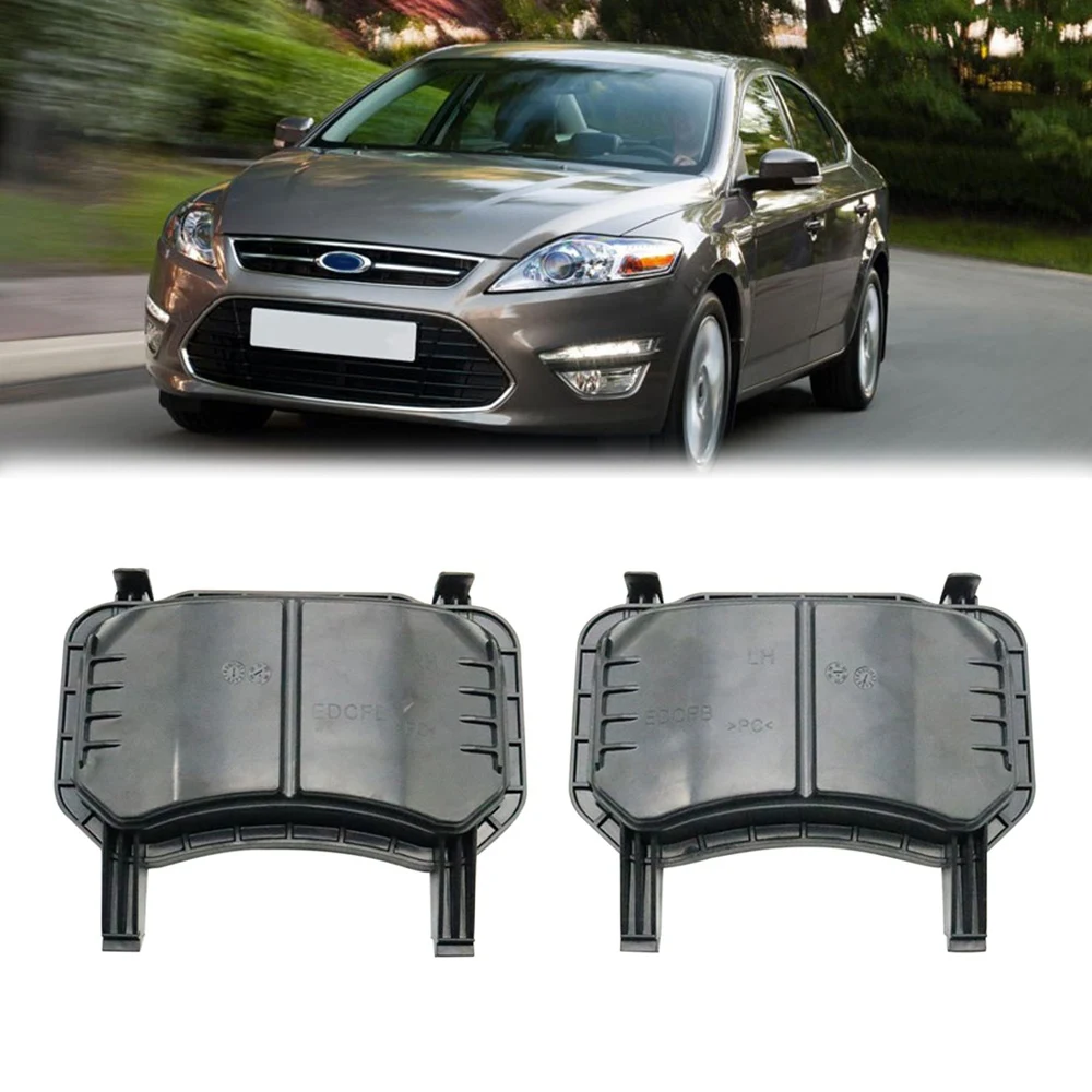 1Pair Car Front Headlight Lamp Dust Cap Lid Shell for Ford Mondeo MK4 2008 2009 2010 2011 2012 2013 Dust Cover Seal view 2