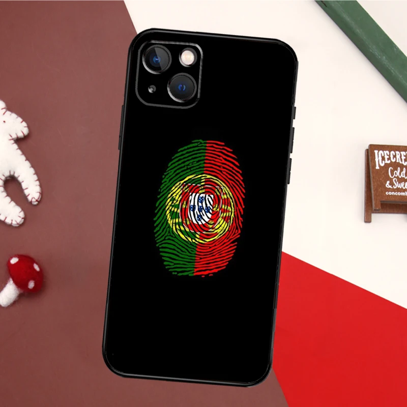 Portugal Flag Phone Case For iPhone 16 15 14 Pro Max 11 12 13 Mini 6S Plus X XS Max XR Back Cover