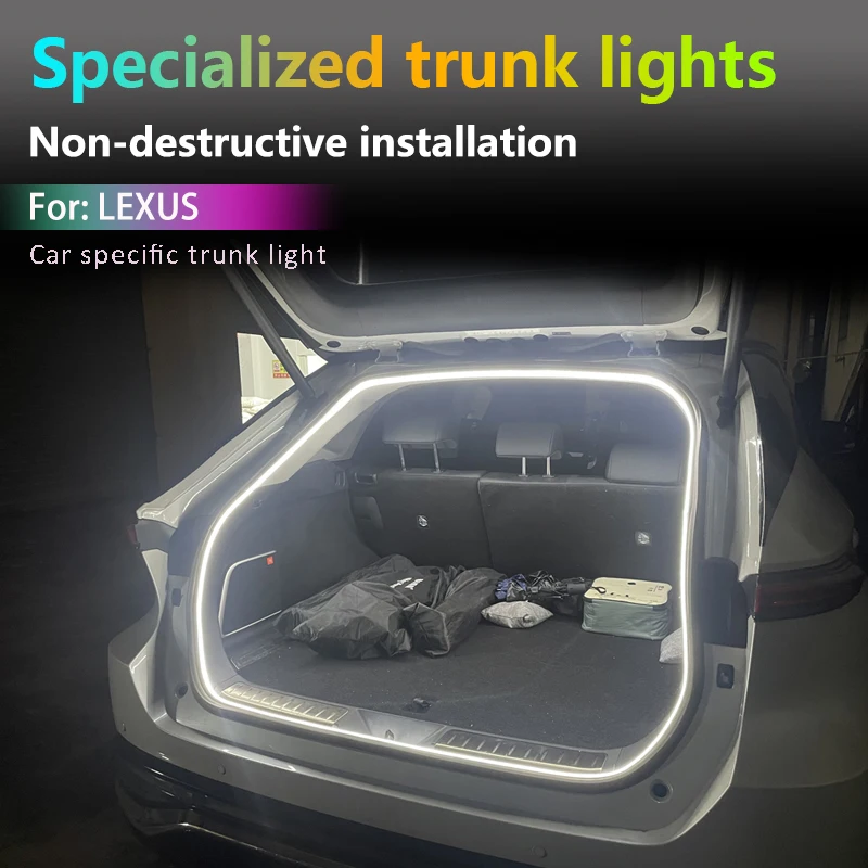 Applicable ux Lexus nx special rx trunk light rear tailgate light change decoration ambient light CT200 accessories