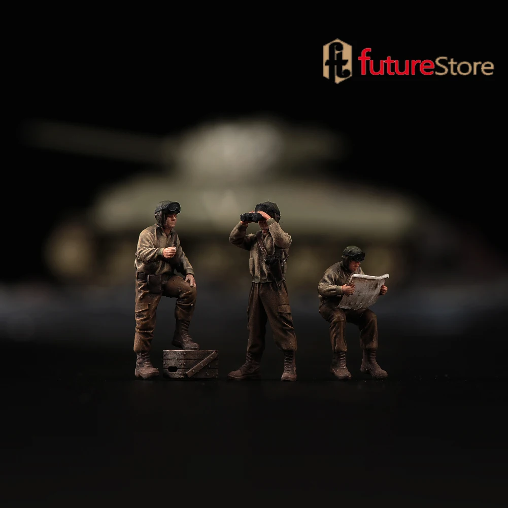 1/72 Manual Handmade Painted Action Figure Solider Body Diorama Car Sand Decoration Toys Miniature Creative Photography