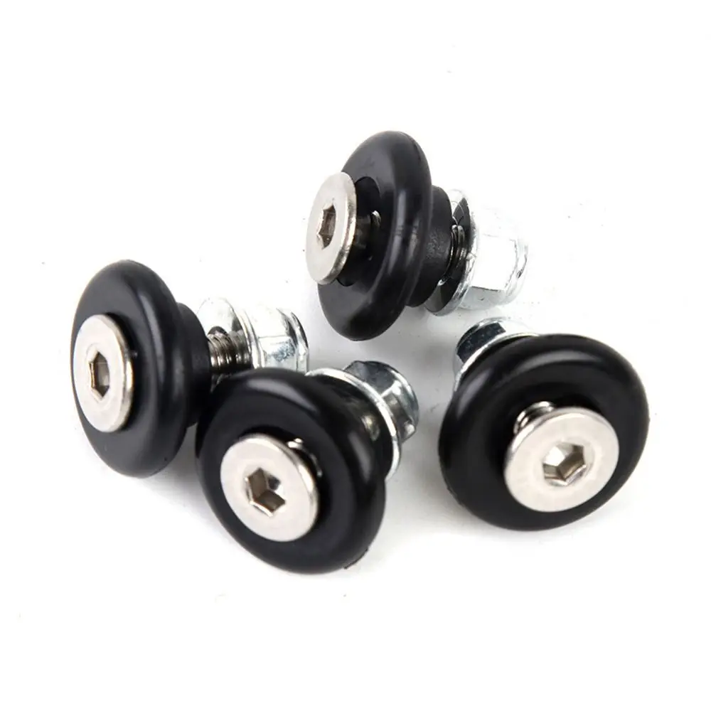 Support de coffre de Base de plaque universelle, entretoises à dégagement rapide, accessoires de moteur, bague de bagage arrière, boucle de boîte arrière de moto 4 pièces