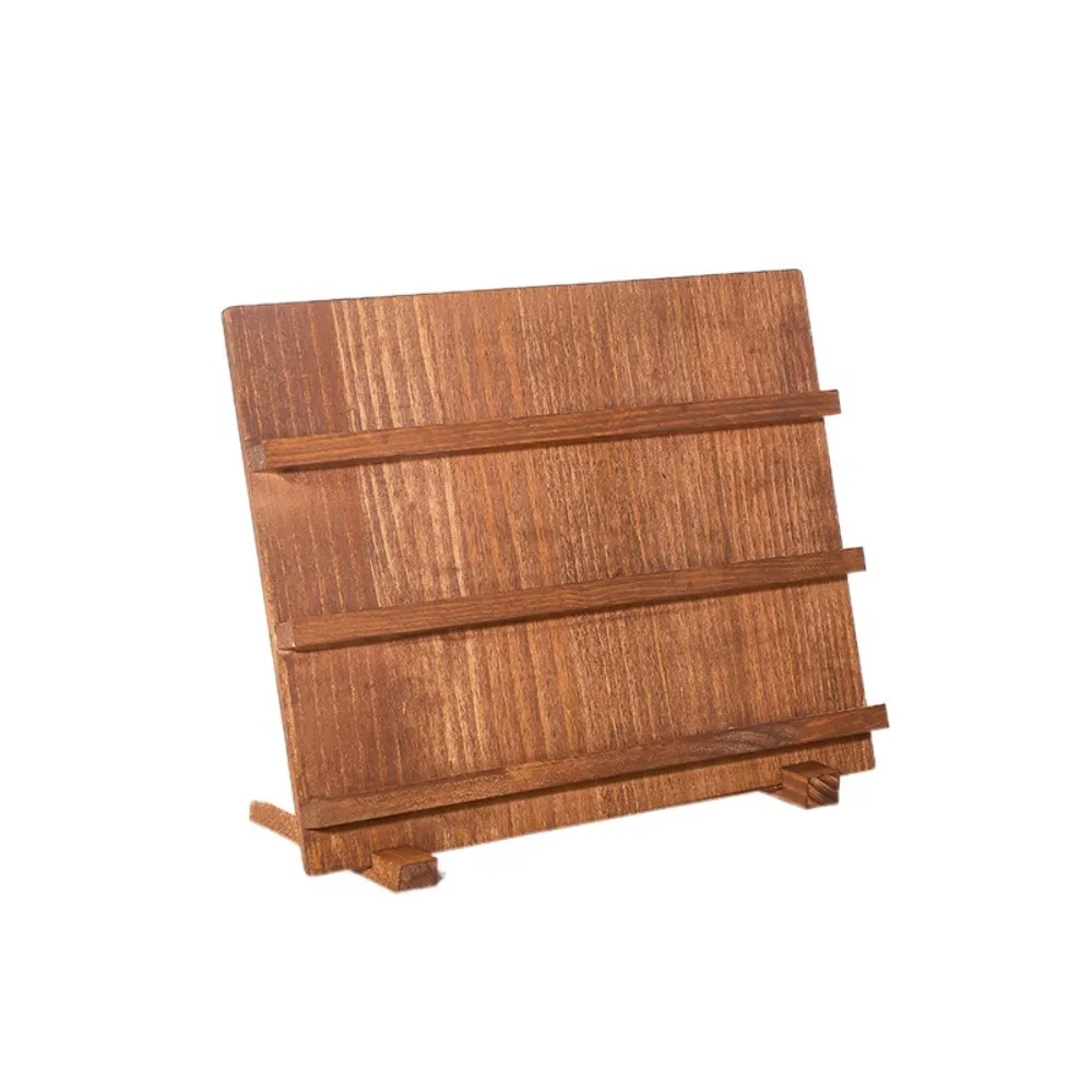 

3/4/5 Layer Wooden Nail Art Stand Large-capacity Space Saving Earring Necklace Display Rack Simple Smooth