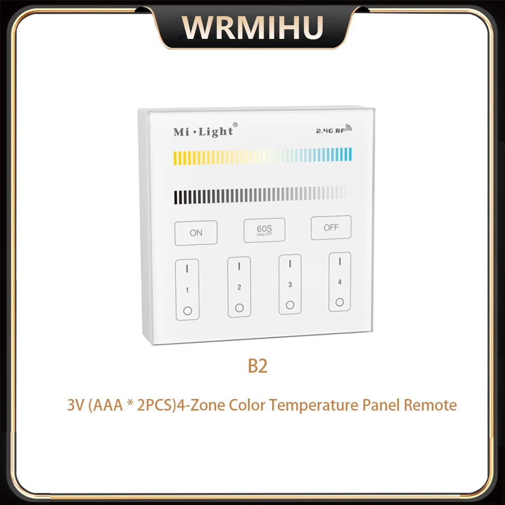 Miboxer DC12-24V Zigbee 3.0 + 2.4GRF Single color/Dual white 2 in 1 Dimmer per CCT 2 fili LED COB FOB Strips Light Controller