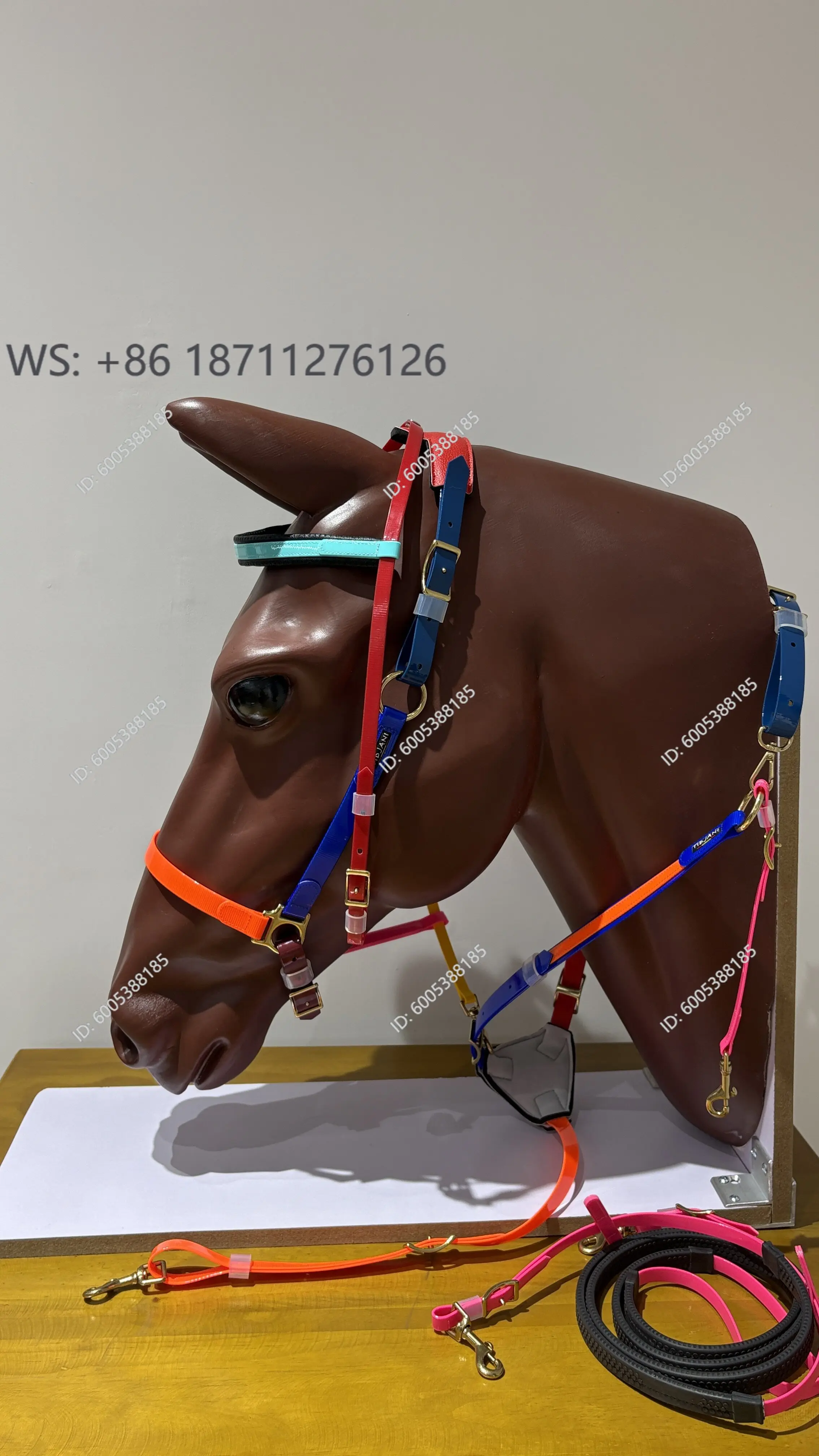 Imported from Europe, TIDJANI endurance equestrian quick-release hose, hose set, endurance racing hose four-piece set