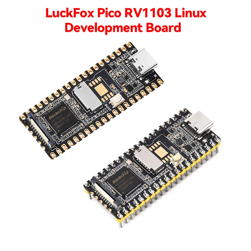 LuckFox Pico RV1103 Linux Micro Development Board Integrates ARM Cortex-A7/RISC-V MCU/NPU/ISP Processors