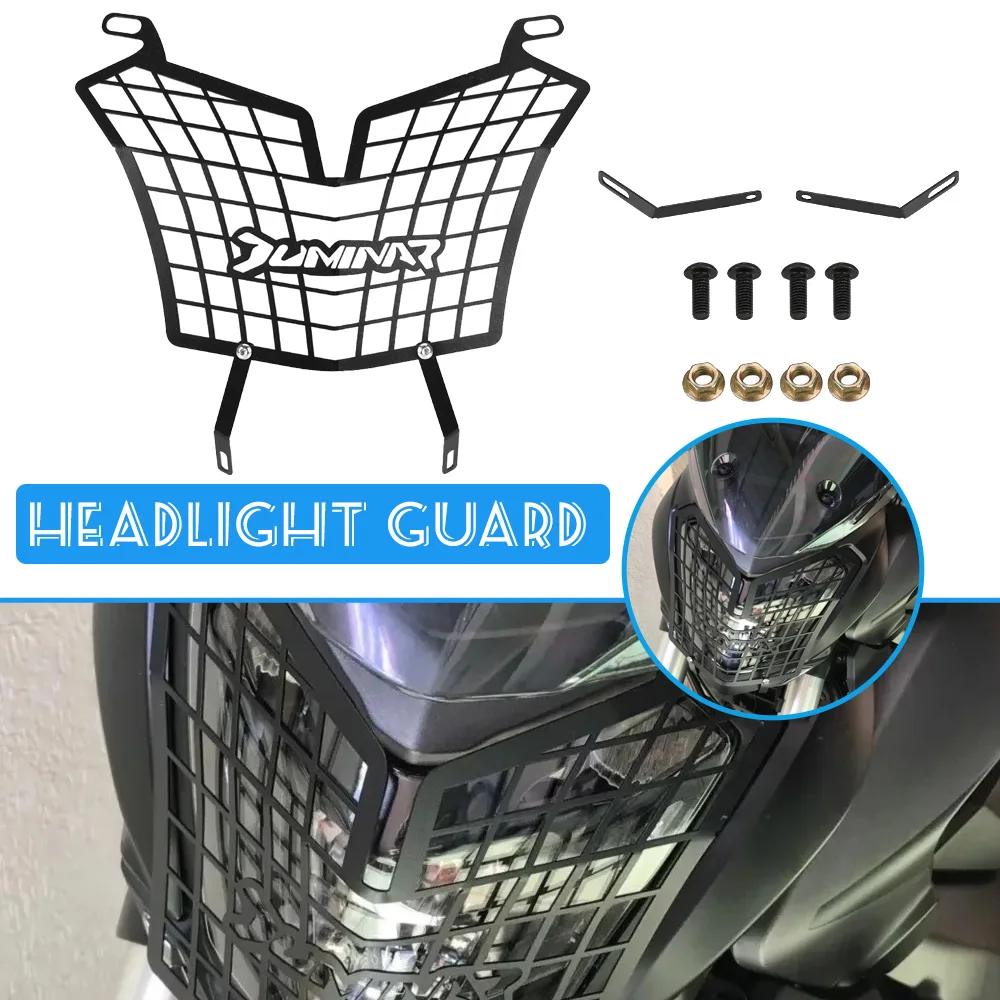 

For BAJAJ DOMINAR 250/400 All Years Dominar250 Dominar400 Accessories Motorcycle Headlight Grille Guard Cover Protector 2023