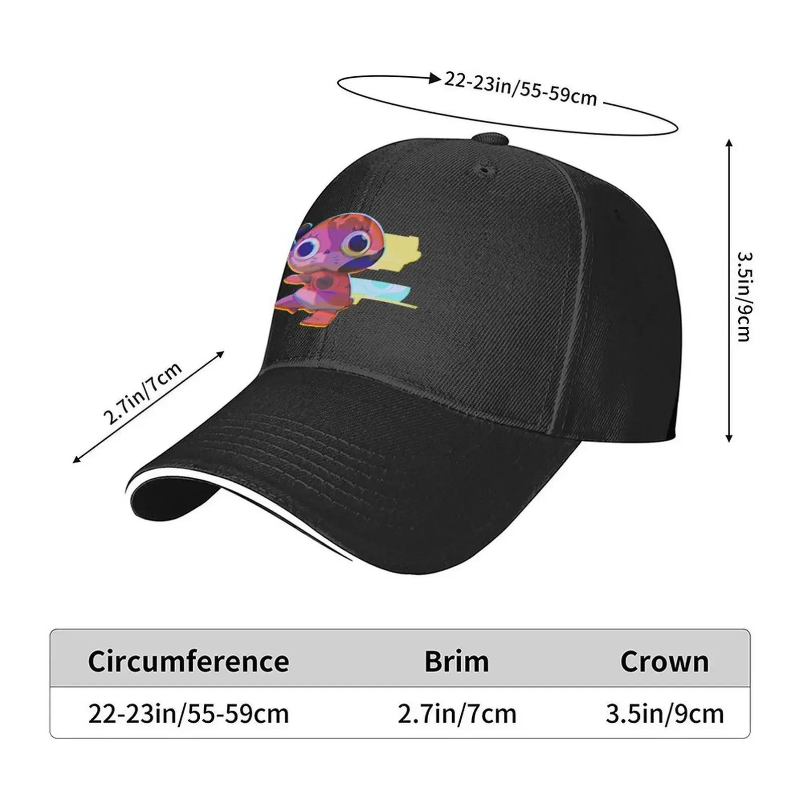 2026 Maromi Paranoia Agent Satoshi Kon Little Slugger Shonen Bat Baseball Cap funny hat Cosplay party Hat Men's Baseball Women's