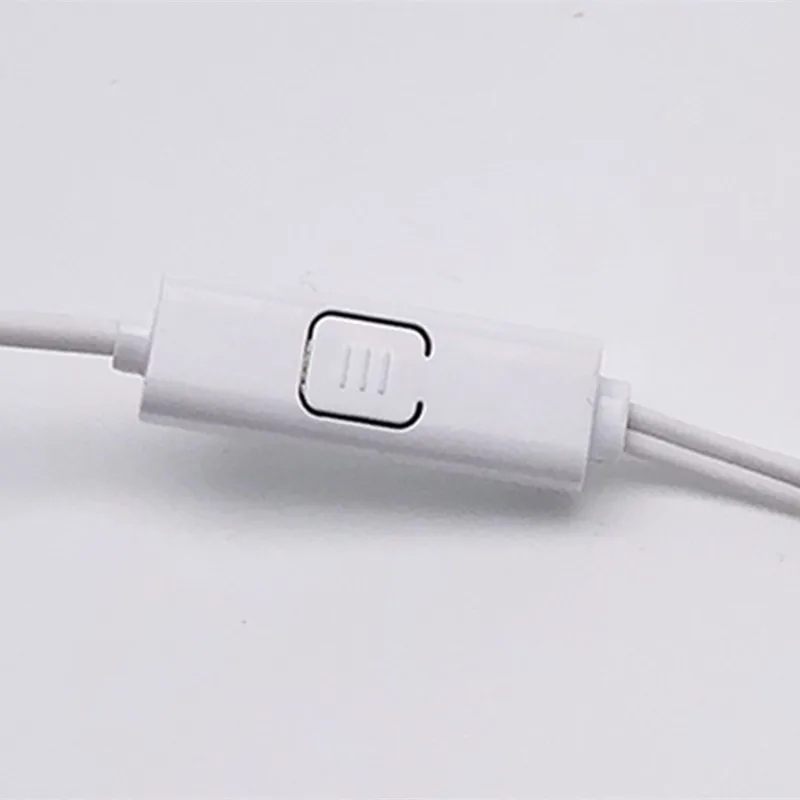 سماعات أذن ماي 6 3.5 ملم عالمية مع ميكروفون وسماعات أذن سلكية لهواتف Xiaomi Huawei وسامسونج بسلك محرك