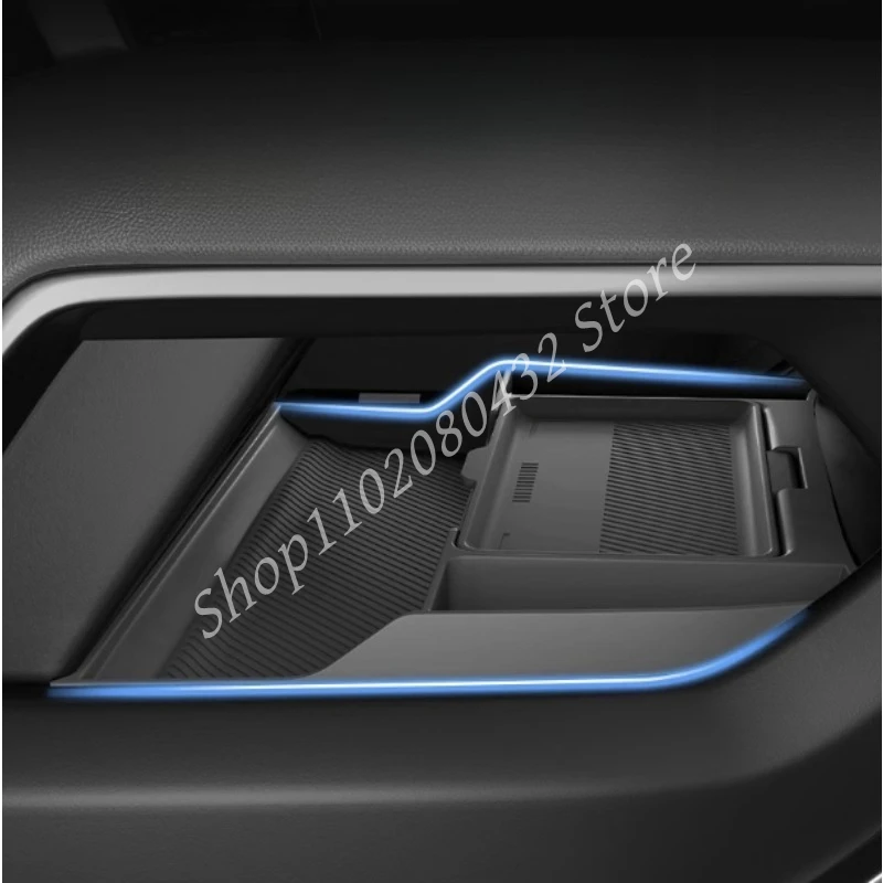 Silicone storage box under central control for BYD Leopard 8 FangChengBao 8 eight 2025 2024 Interior Accessories