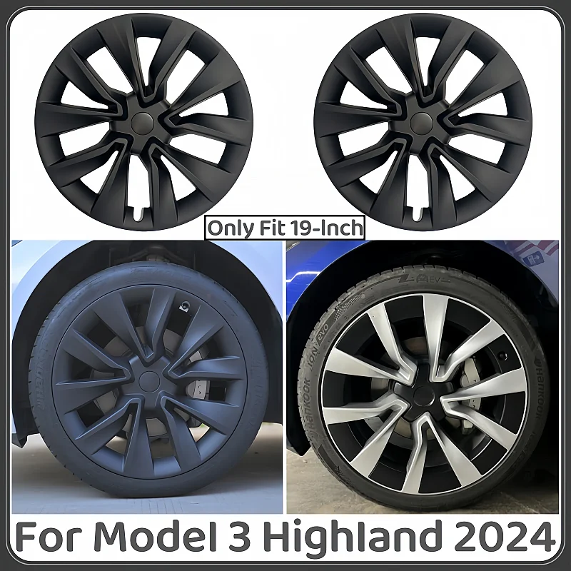 

Колпачок колеса для Tesla Model 3 2024 Highland, 19 дюймов, 4 шт.