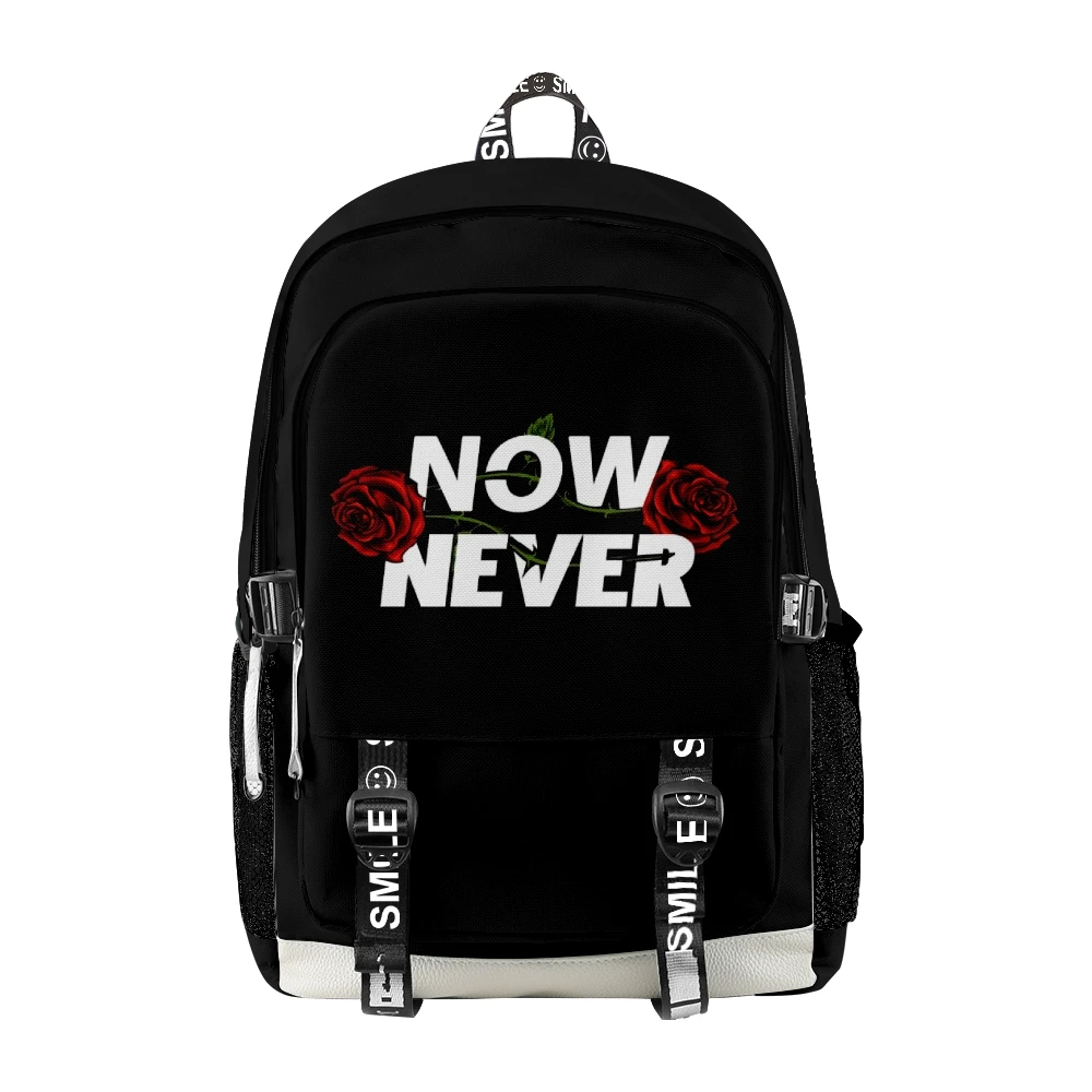 

Colby Brock Now or Never Black Backpack 2022 Casual Style School Bag Women Men Girls Boys Unisex Bag XPLR