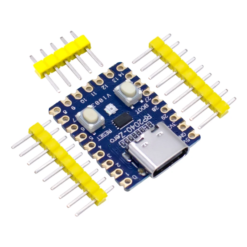 LIZAO For Raspberry PI RP2040-Zero microcontroller development board PICO motherboard dual core processor mini microcontroller