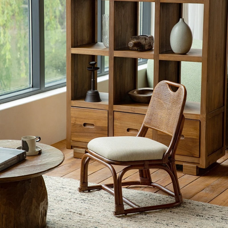 

Sofa chair living room backrest rattan casual tea room carmen chair