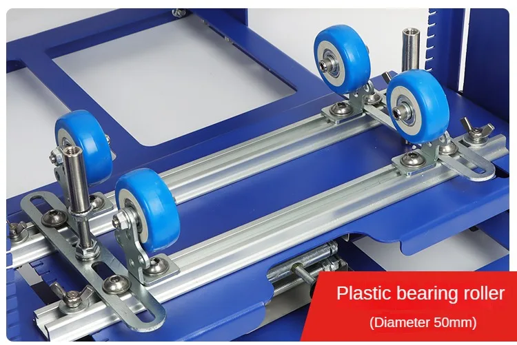 DL-QM-D80 طابعات الصحافة المنحنية اليدوية آلة طباعة الشاشة الأسطوانية للكوب البلاستيكي / الأكواب / الزجاجات