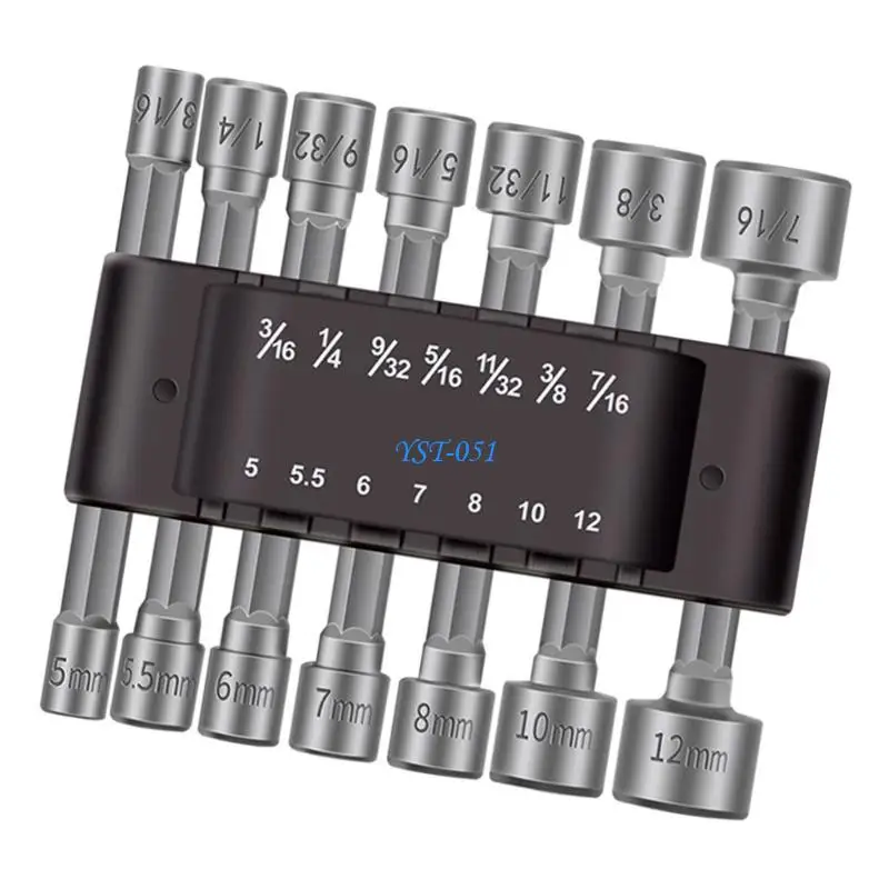 E15A Stable 14Pcs Extended Length Sockets Set Rustproof For Power Impact Guns