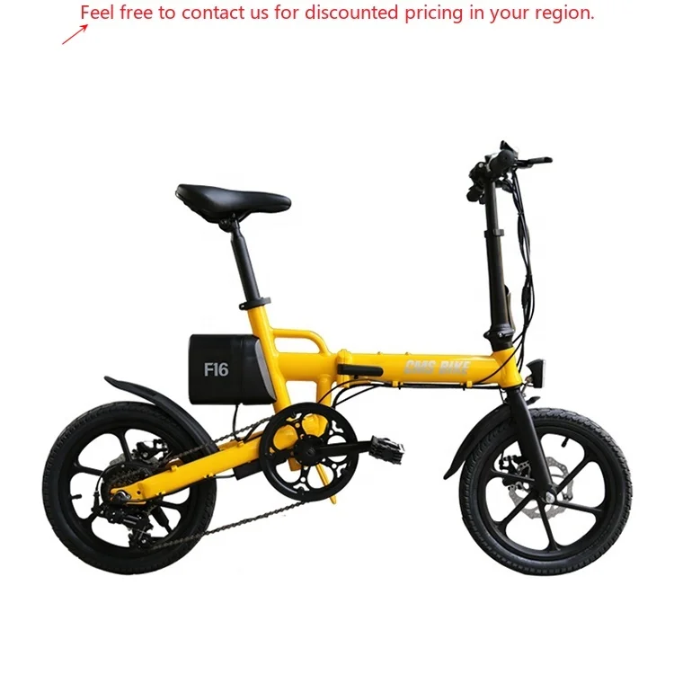 

2022 New Fashion Cheap Folding Ebike 36v 250w 16 Inch Fat Tire Electric Bike 16 Inch Mini Bikes Electric Moped Bicycle For Adult
